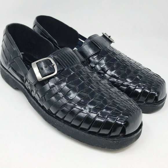 stacy adams leather sandals